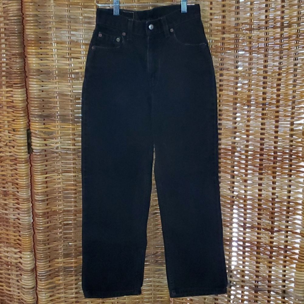 Levi's 550 Black Jeans 14